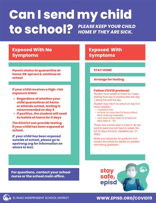 Can I send my child to school?